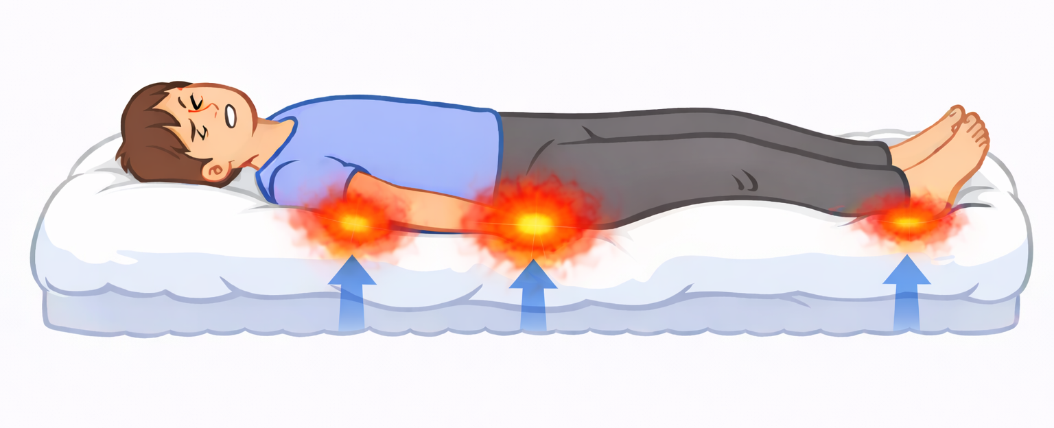 体圧分散マットレスのイメージ