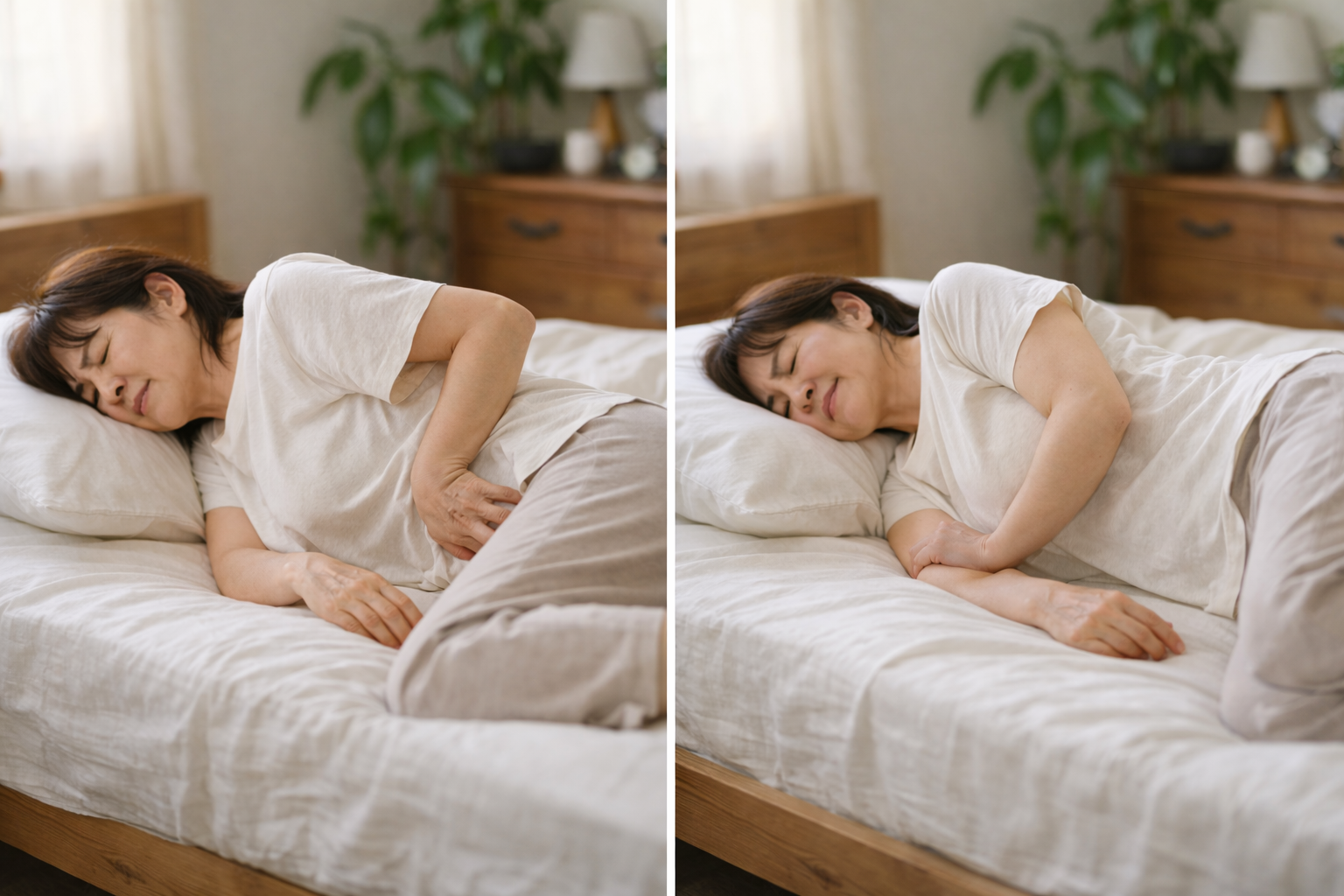 朝起きたときに腰がつらい方のためのマットレス選びイメージ